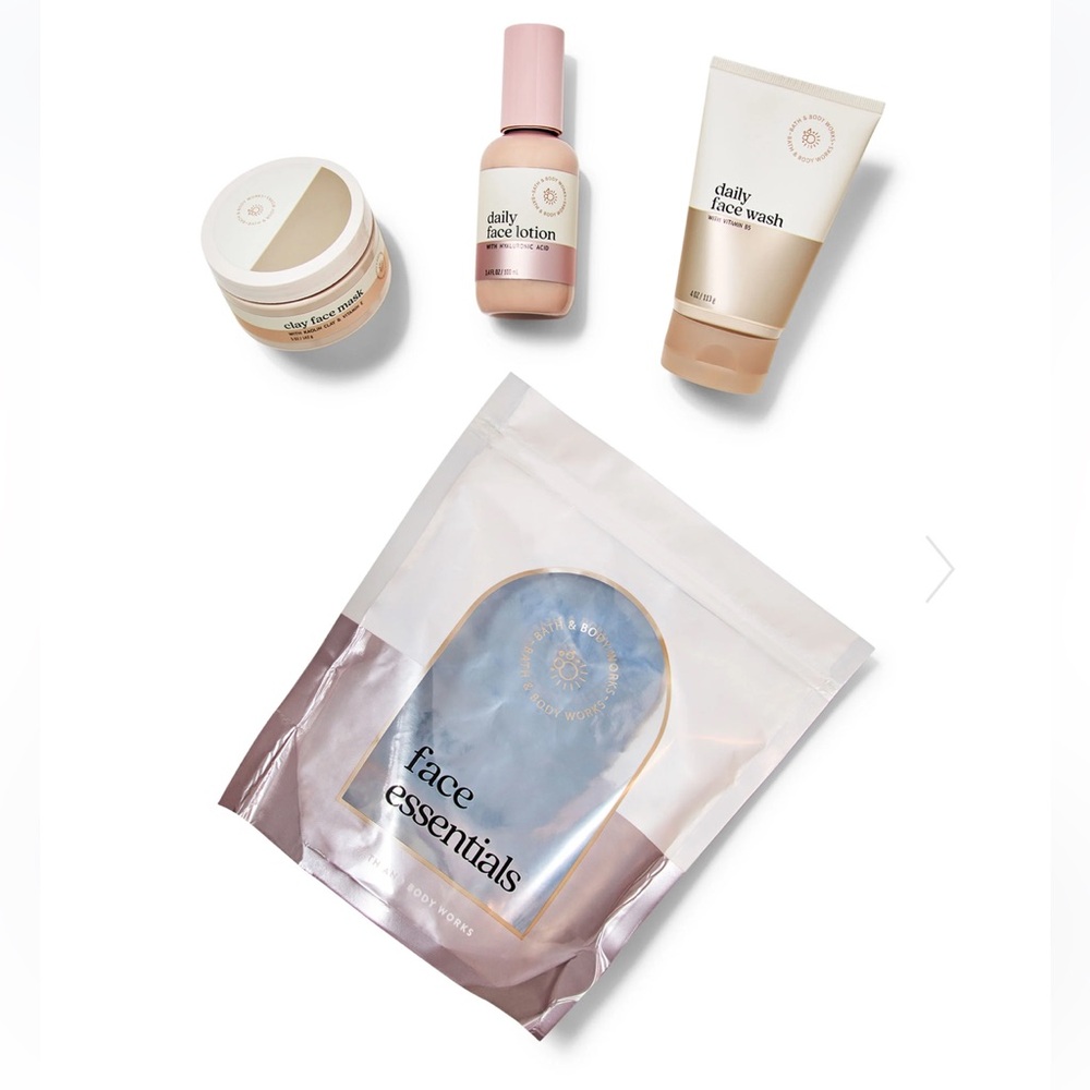 Bath & Body Works Face Essentials 3 Piece Gift Set